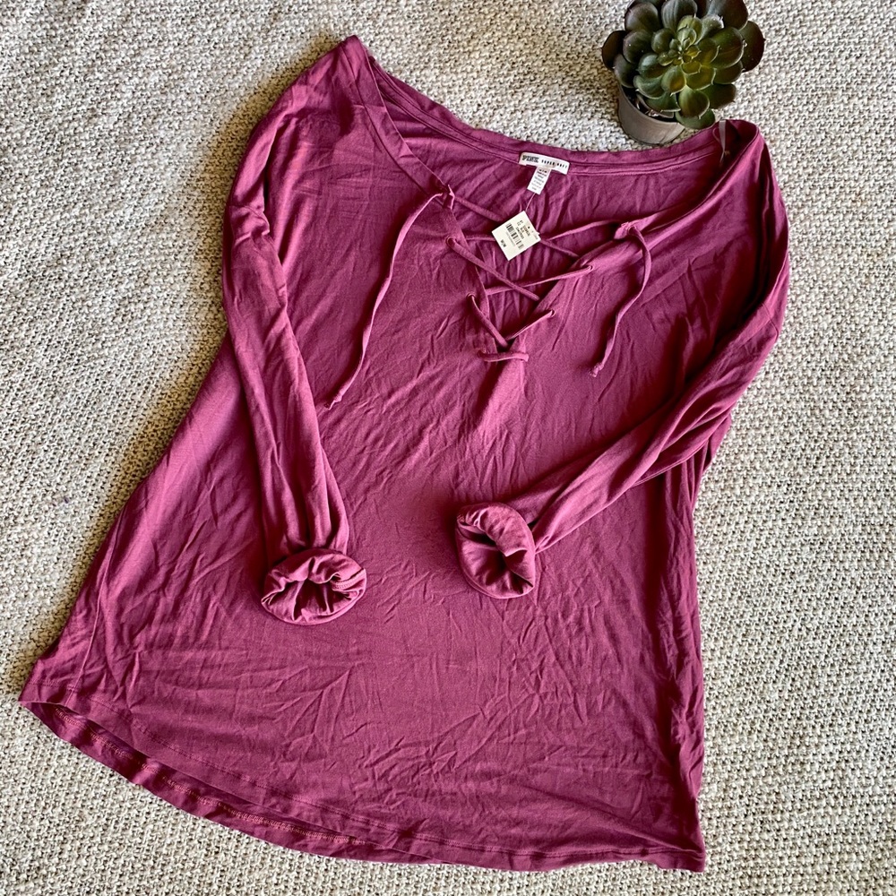NWT PINK Long Sleeve